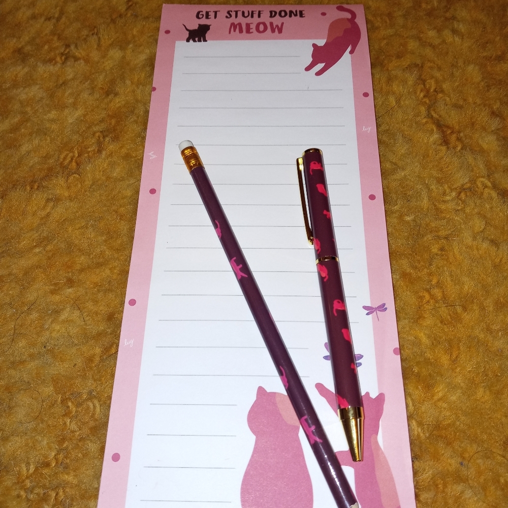 Lug Cats orchid Stationary